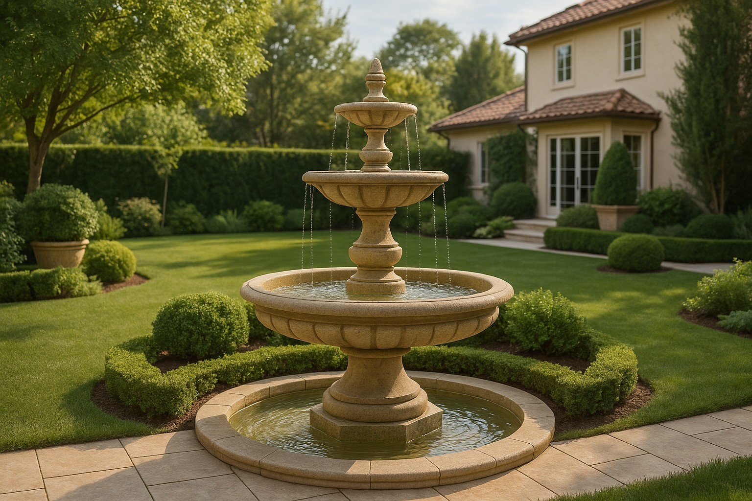 Fountain Installation in Trinity, FL